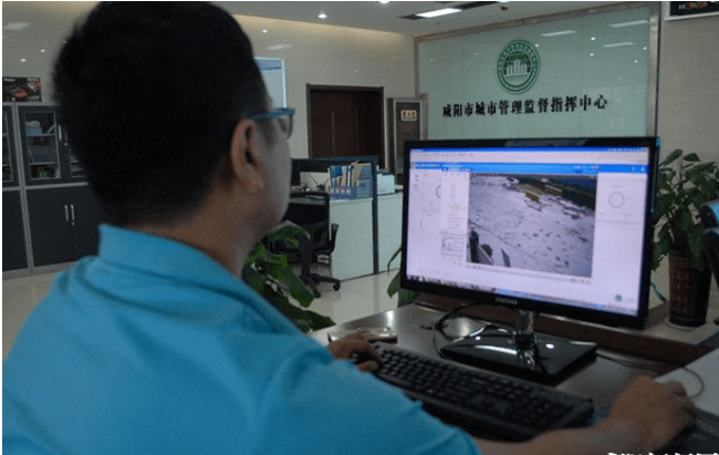 咸阳市城管办采用建筑工地扬尘远程监控系统