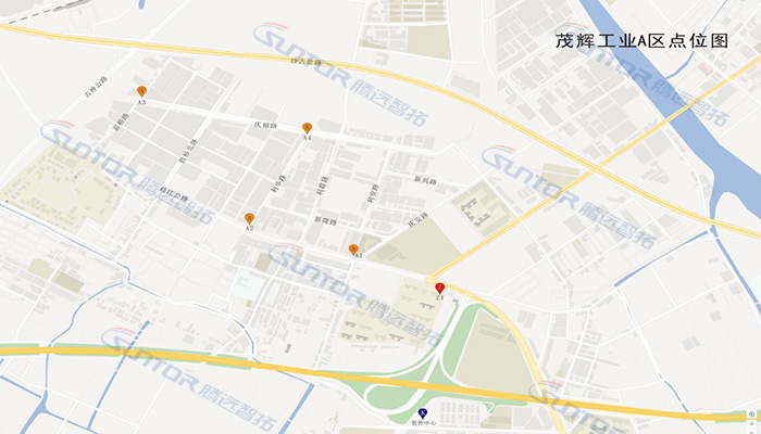 茂辉工业区A区点位图